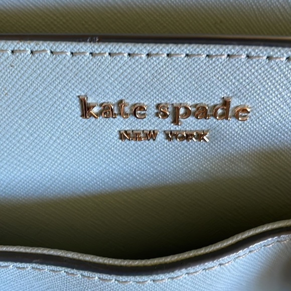KATE spade large blue purse. NWOT - Picture 2 of 7